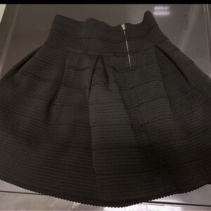 H&M Elegant Black Mini Skirt